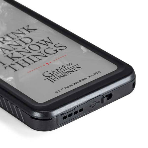 Game of Thrones: Tyrion Lannister Quote Galaxy S24 Plus Waterproof Case